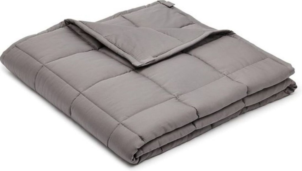 Manta con funda Gris